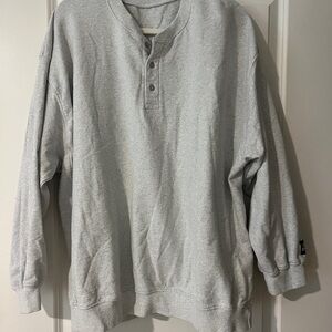 Daily Drills Henley Sweatshirt